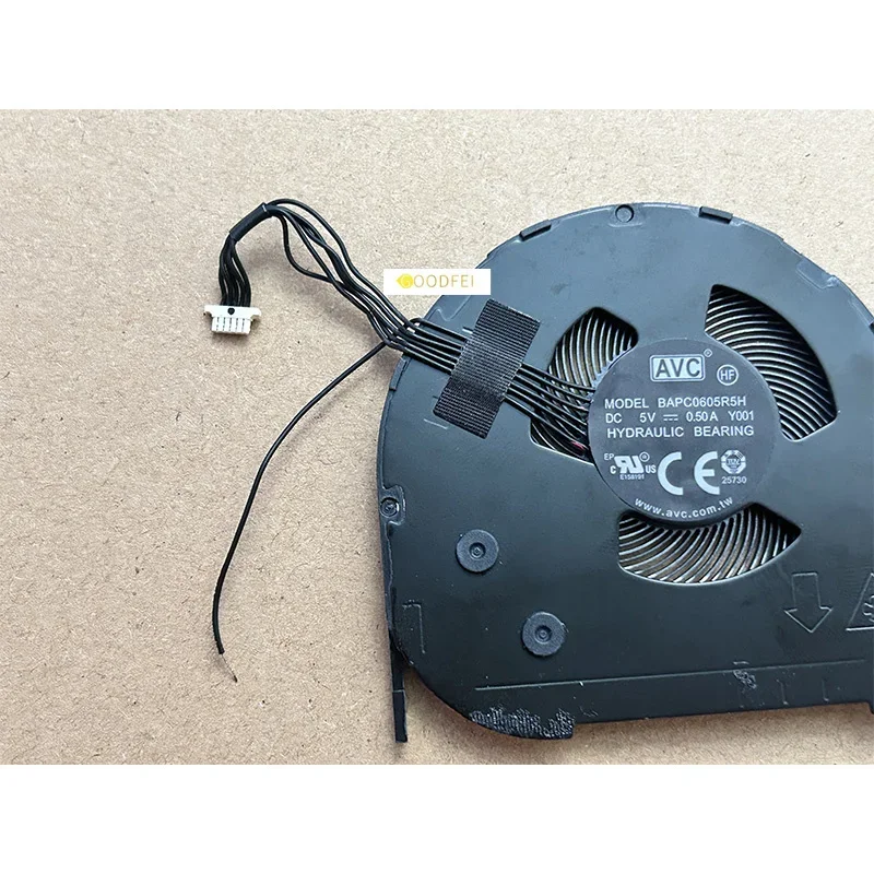 Вентилятор охлаждения процессора ноутбука оригинальный для Lenovo ThinkPad X390 X395 X13