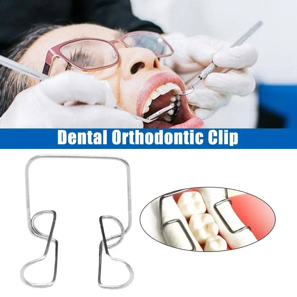 

Dental Orthodontic Clip Cotton Roll Clip Sterilizable Stainless Autoclavable Dentist Holder Dentistry Lab Supplies Tools