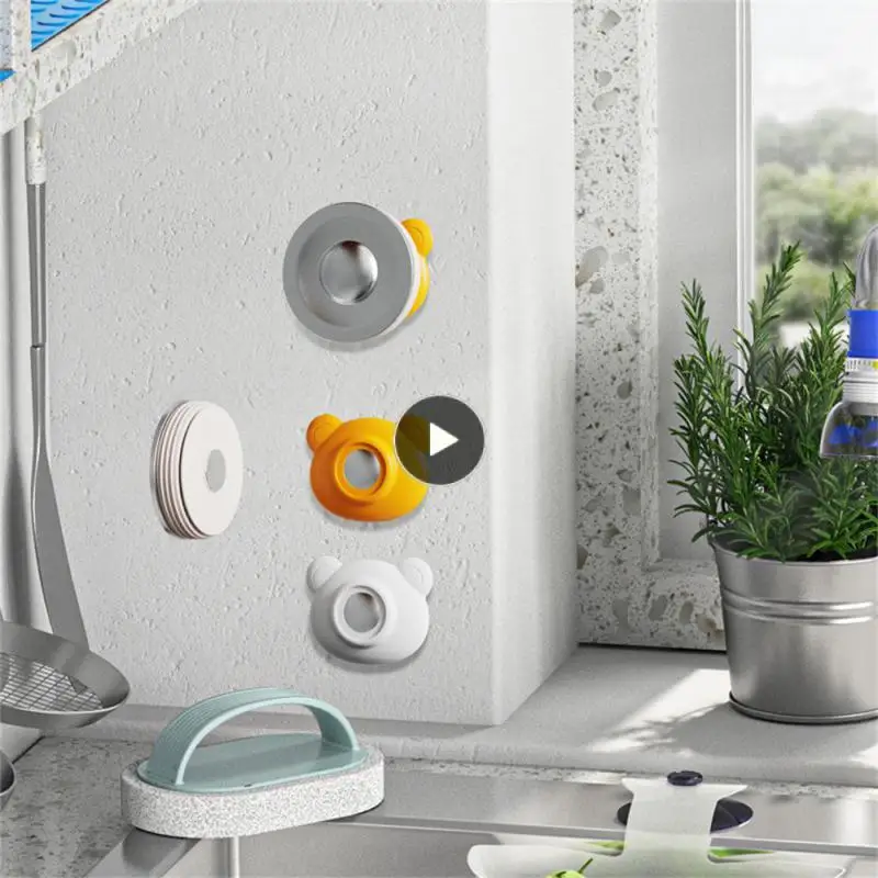 

Strong Remote Control Storage Holder Punch-free For Fridge Sticker Magnetic Storage Hook Home Magnetic Hooks Wall Mount Cabinet