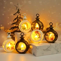 2022 christmas ornaments led wind light xmas tree hanging lights string christmas decoration for home navidad garland new year