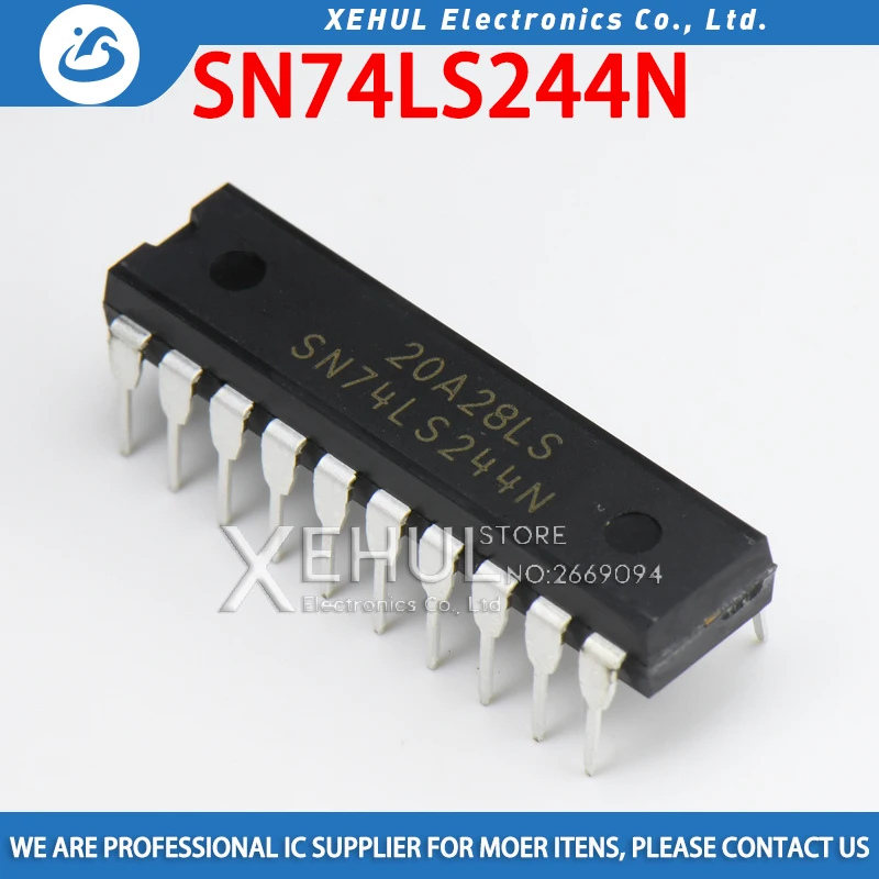 5 шт./10 шт./50 шт./100 шт. SN74LS244N 74LS244N HD74LS244P 74LS244P 74LS244 74LS244P SN74LS244N DIP-20
