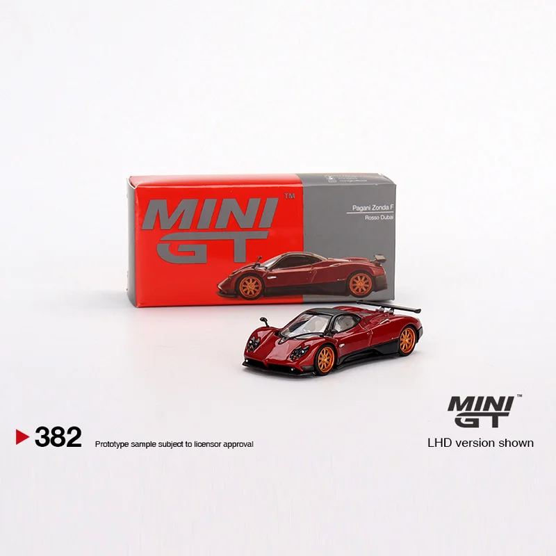 Модель гоночного автомобиля игрушка в подарок для детей масштаб 1:64 Pagani Zonda F #382