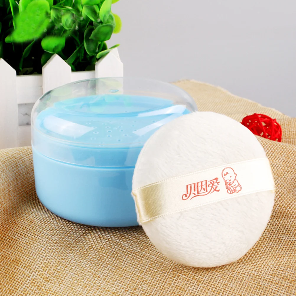 

Body Powder Women Body Powder Take A Bath Powder Puff Box Body Powder Puff Container Powder Dispenser Child