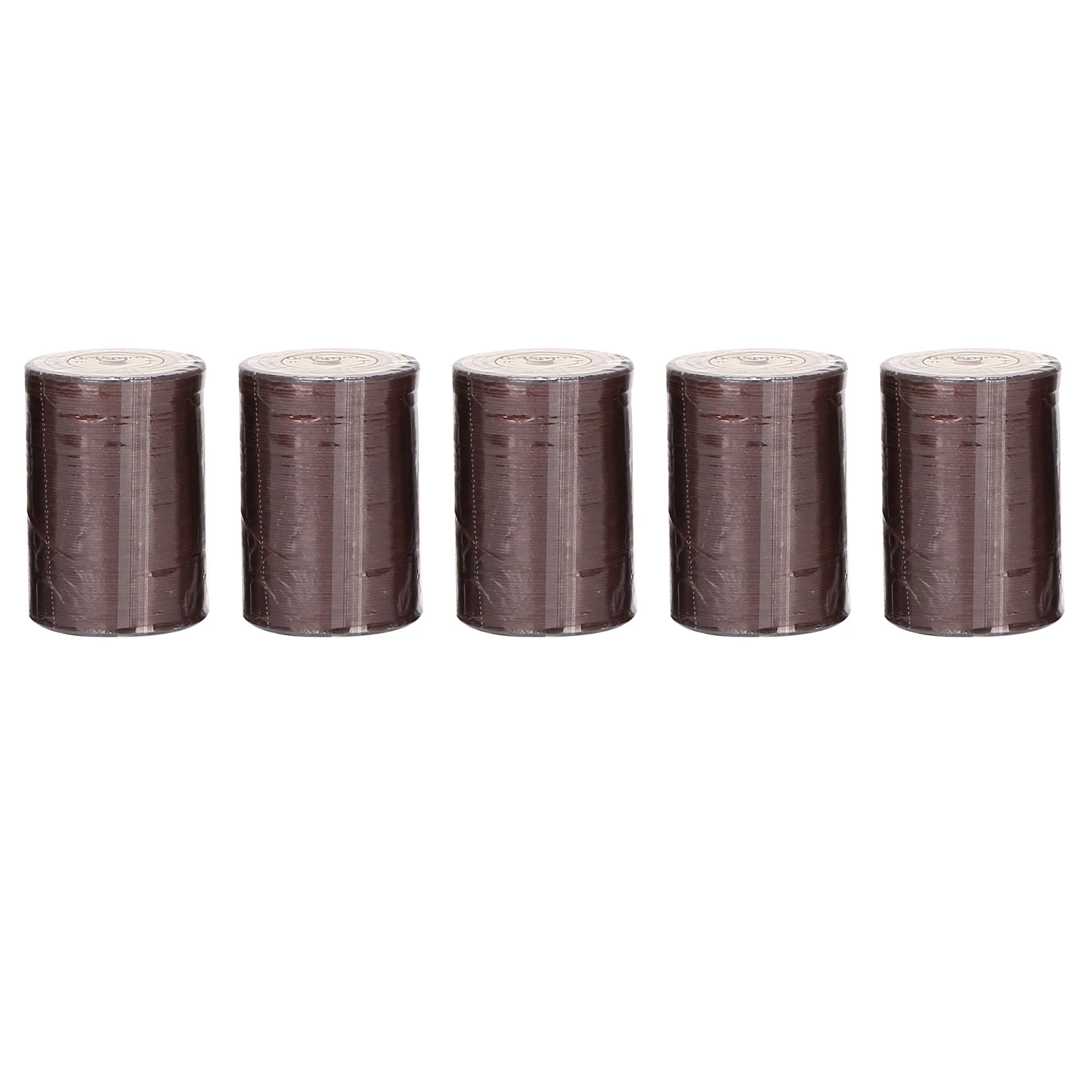 

1 Roll of 160M Waxed Leather Sewing Thread for Leather Hand Sewing Crafts. Diameter 0.45 mm (020 Dark Brown)