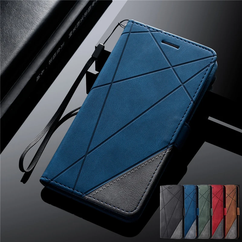 For Samsung J4 J6 Plus Case Flip Magnetic Leather Cover For Samsung Galaxy J3 J5 J7 J8 2018 2017 Prime Wallet Stand Phone Cases