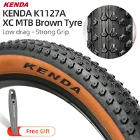 kenda k1127a bicycle mtb tyre 292 0 puncture proof 60tpi inner tube set xc off road brown sidewall mtb 29 tube 29 inch
