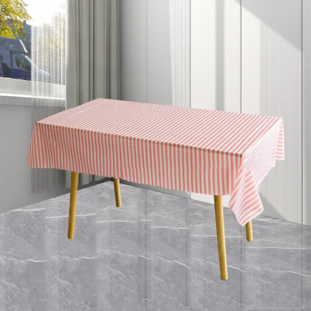 

Durable Dining Table Cover Waterproof Non-Slip One Time Party Tablecloth Protection Party Tablecloth Restaurant Accessory