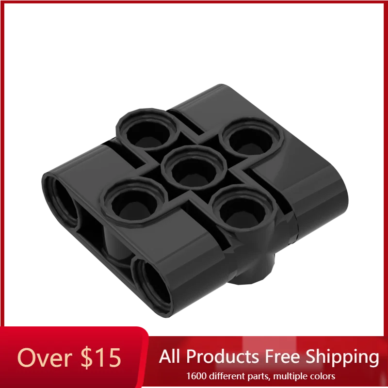 

10 шт., детали MOC 39793, высокотехнологичный Соединительный луч, совместимые с 3x3 кирпичи, сборные строительные блоки «сделай сам», детская голов...