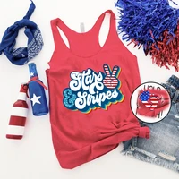 stars and stripes tank tops 4th of july tank top fourth of july tank usa tank top america women clothes patriotic gothic top