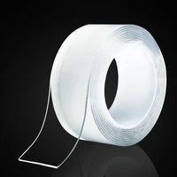strong car double sided nano transparent wall adhesive stickers waterproof reusable home bathroom magic tape 1m 2m 3m