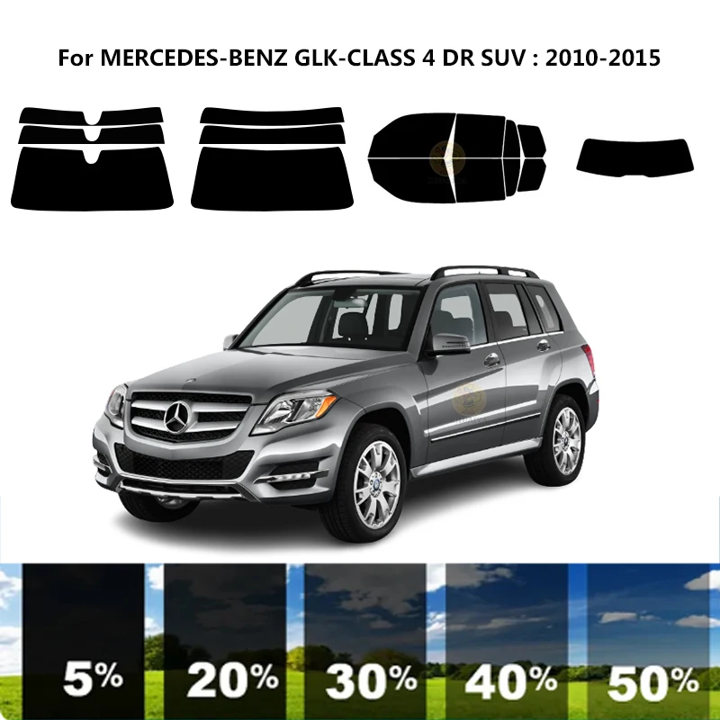 

Precut nanoceramics car UV Window Tint Kit Automotive Window Film For MERCEDES-BENZ GLK-CLASS 4 DR SUV 2010-2015