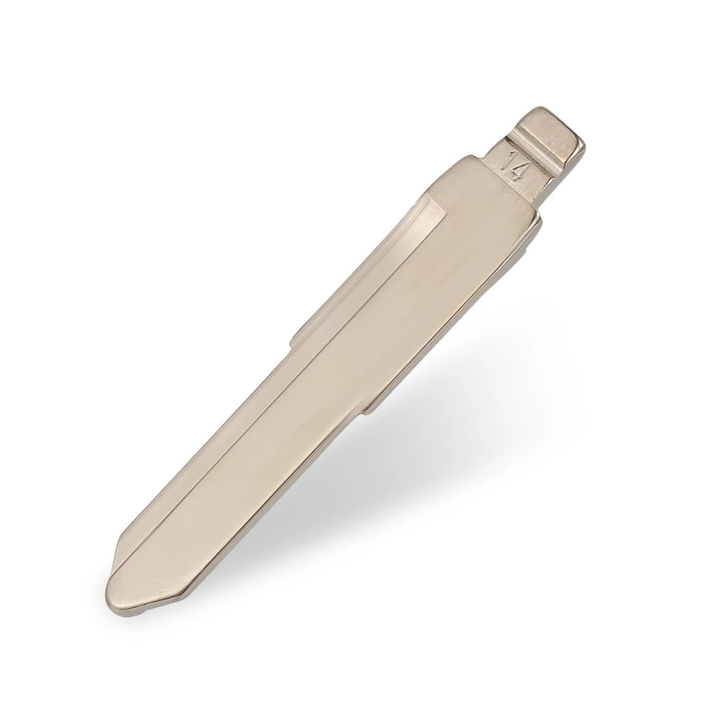Фото Металлический пустой ключ LISHI Uncut KD VVDI JMD 10 шт./лот, дистанционный ключ #12 #14, лезвие ключа ISU5 для ISUZU, автомобильный флип-ключ, слесарный инструм... №5
