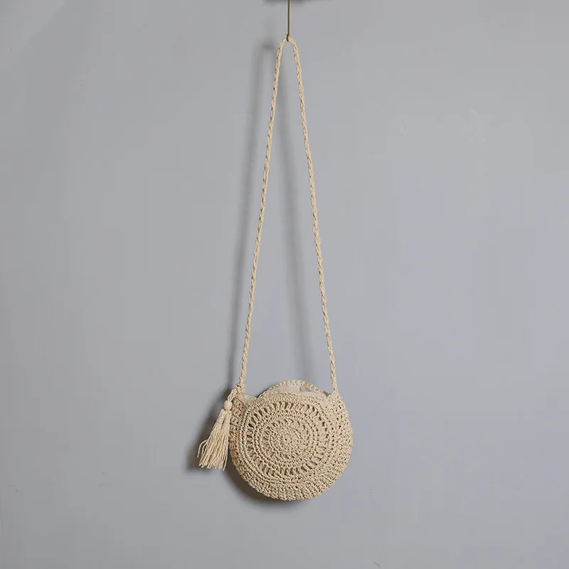 

2020 Women's Straw Bag New Coin Purse Bag Girl Accessories One Shoulder Messenger Simple Fashion Beach Bag Photo Props