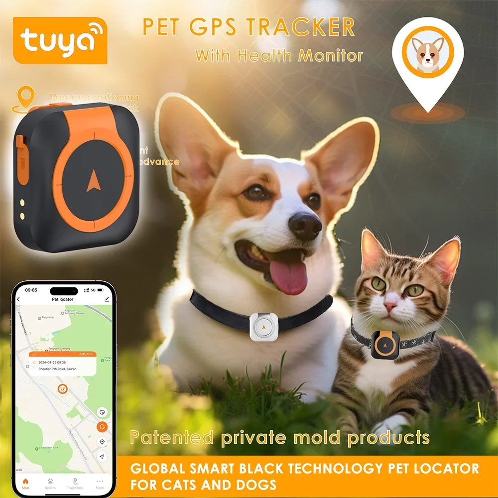 XMSJ Mini 4G GPS-трекер для домашних животных