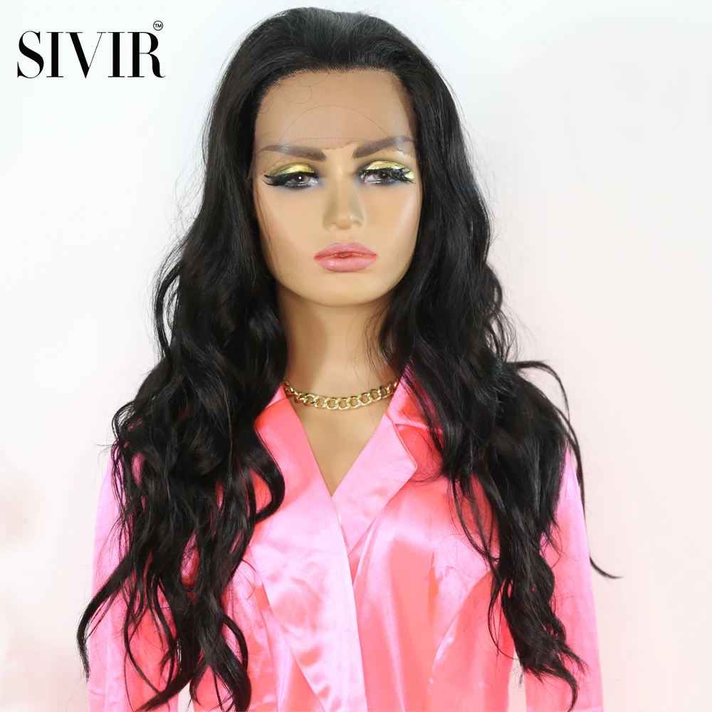 

Сивир синтетический парик Серый 22 дюймов Синтетические волосы на кружеве натуральные волнистые волосы парик для черных женщин модные крас...