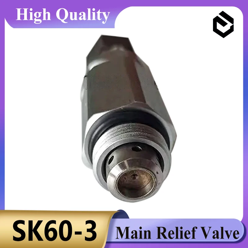 Главный предохранительный клапан SK60-3 для деталей экскаватора Kobelco SK60