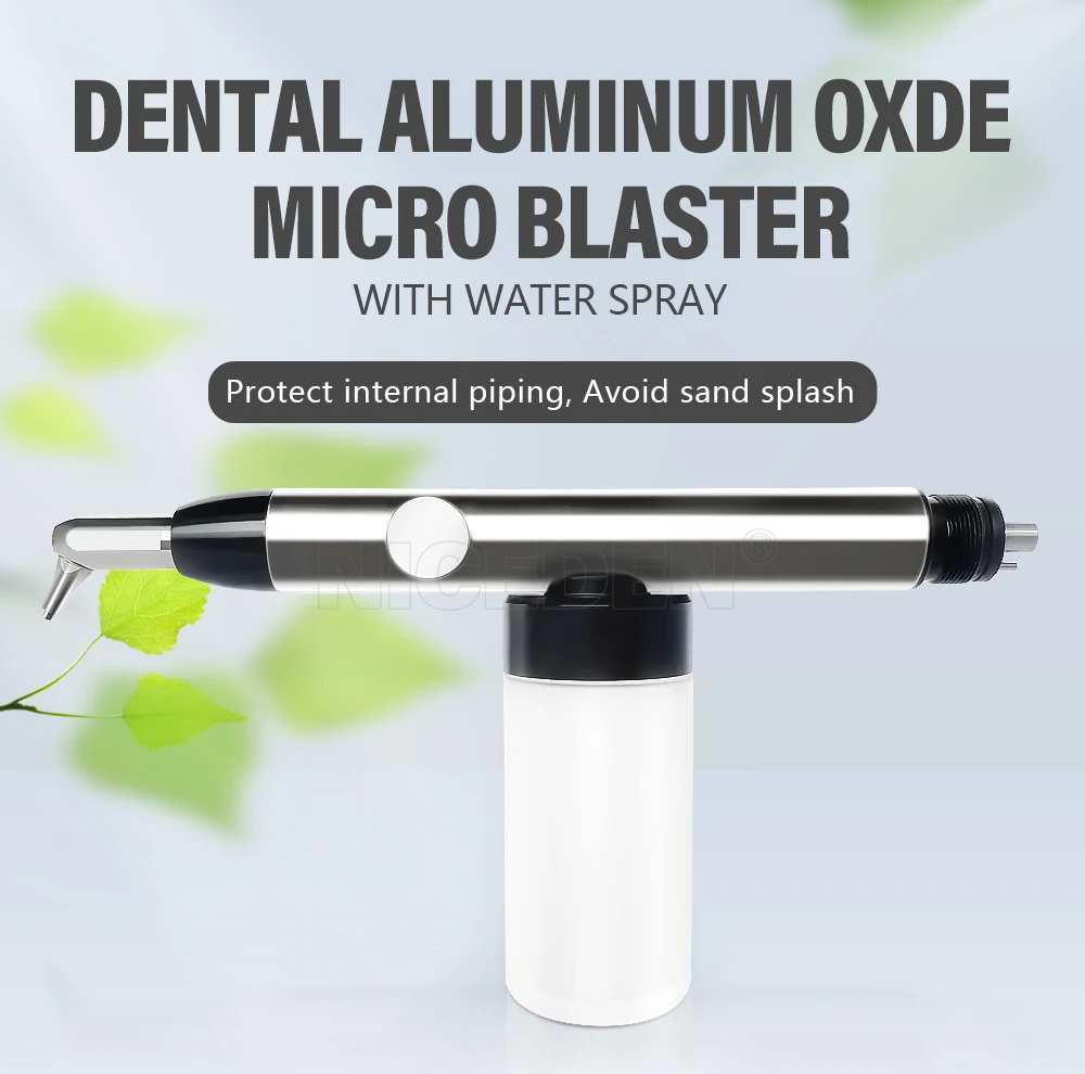 НОВЫЙ стоматологический микробластер из оксида алюминия с распылителем воды