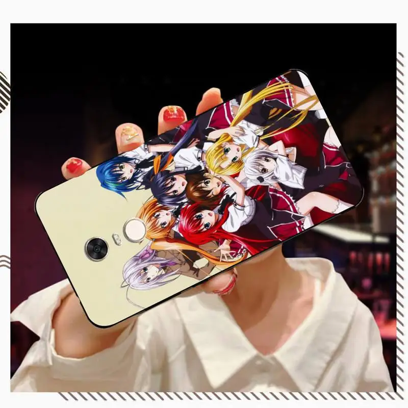 LVTLV Akeno Rias Gremory High School Dxd чехол для телефона Redmi 5 6 7 8 9 A 5plus K20 4X S2 GO K30 pro | Мобильные