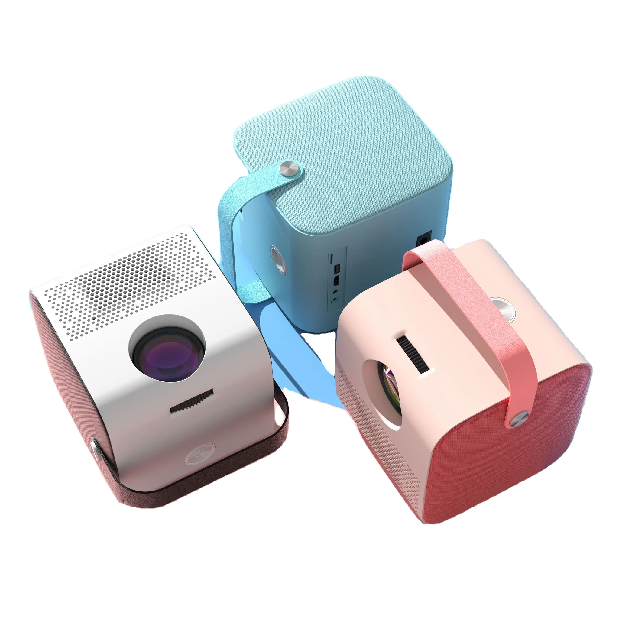 

Новинка 2022, миниатюрный светодиодный HD проектор Sky Fly Q3, Android, Wi-Fi, 720P, маленький портативный беспроводной домашний кинотеатр