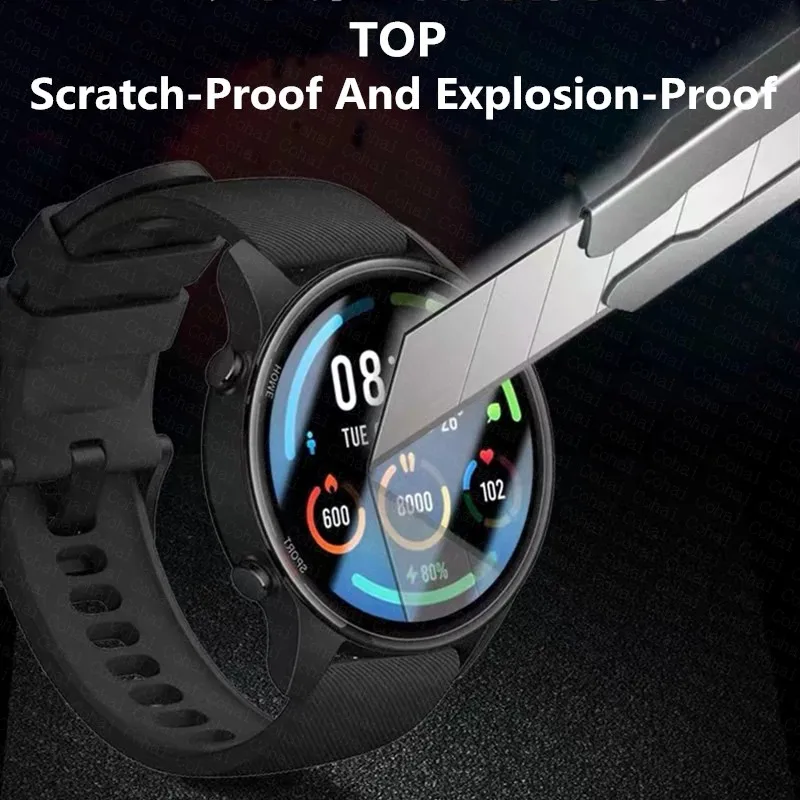 Защитная пленка 20D для Xiaomi Mi Smart Watch Color Sports Version Full Screen Protector Smartwatch Not Glass on.