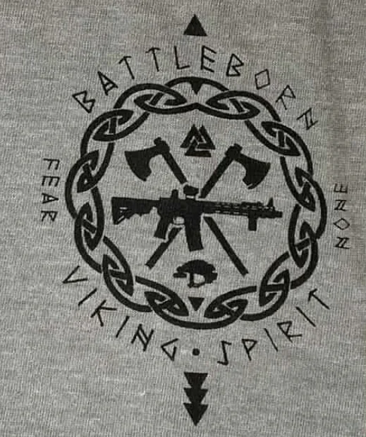 Продол Вальгалла. Battleborn Nordic Warrior тактический пуловер с черепом Grunt новинка