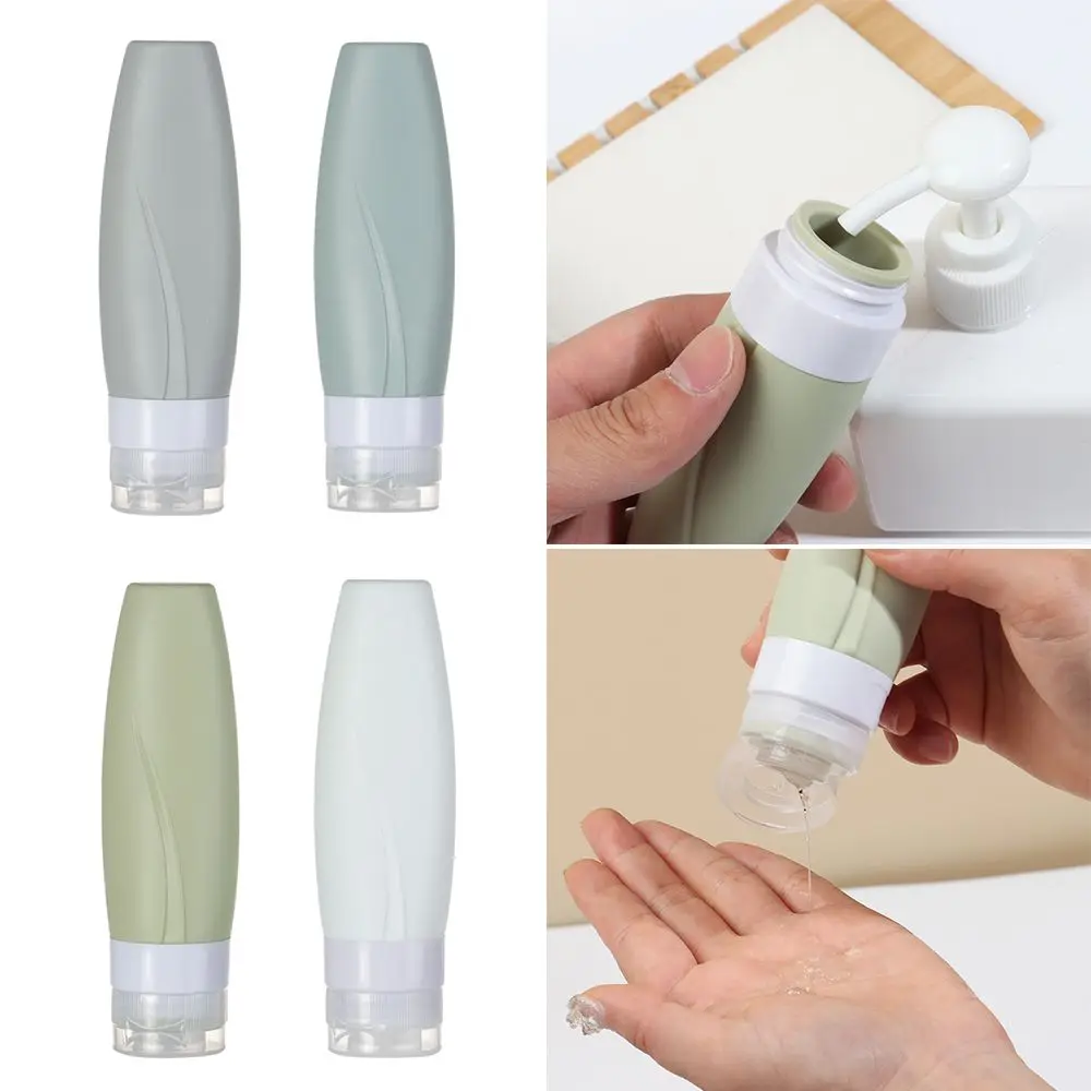 

Shampoo Lightweight Portable Silicone Refillable Bottles Empty Bottle Lotion Packing Squeeze Container