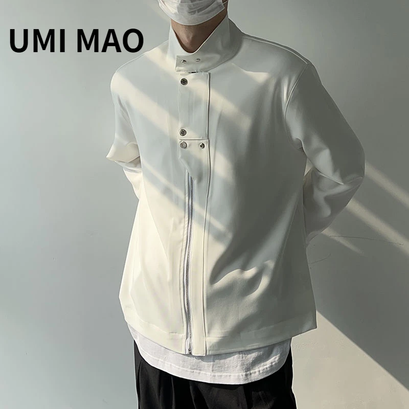 

Мужская/Женская однотонная куртка UMI MAO Yamamoto, свободная универсальная куртка в Корейском стиле, Y2K, Осень-зима