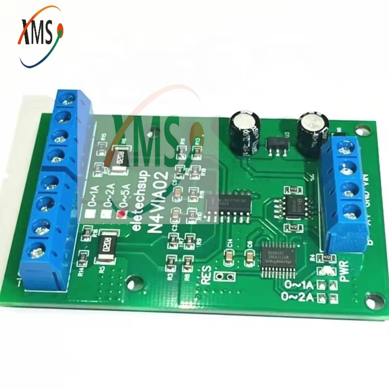 N4VIA02 постоянный ток 8-25 в 3 1 RS485 0-30 В напряжение 0-5 А Ток Modbus RTU измерители напряжения