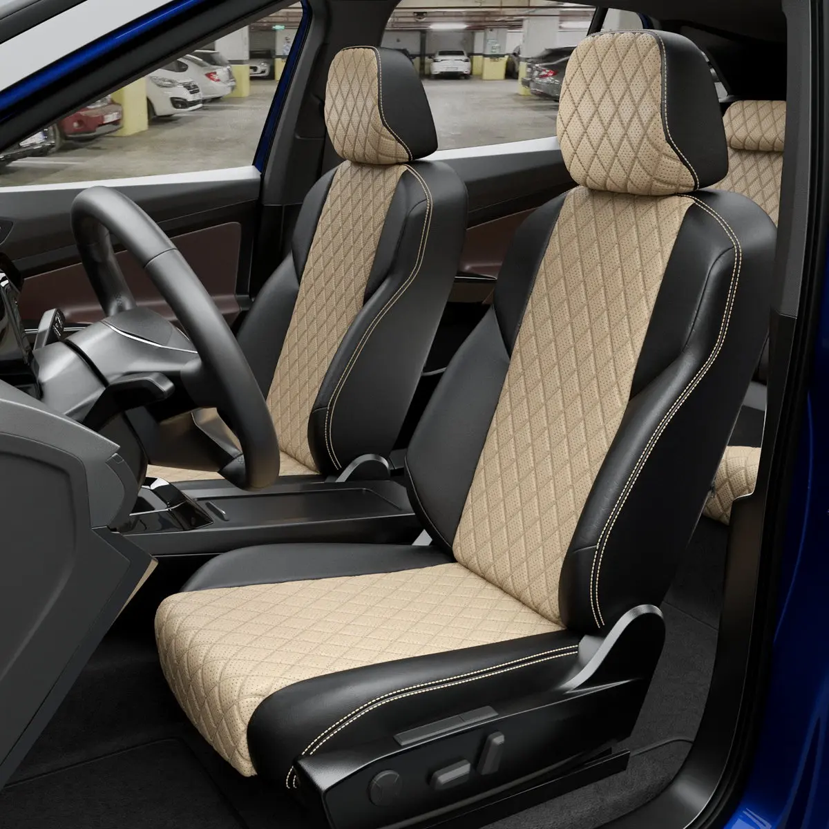 Чехлы на Mitsubishi Lancer 9 2000-2010 ClickAuto