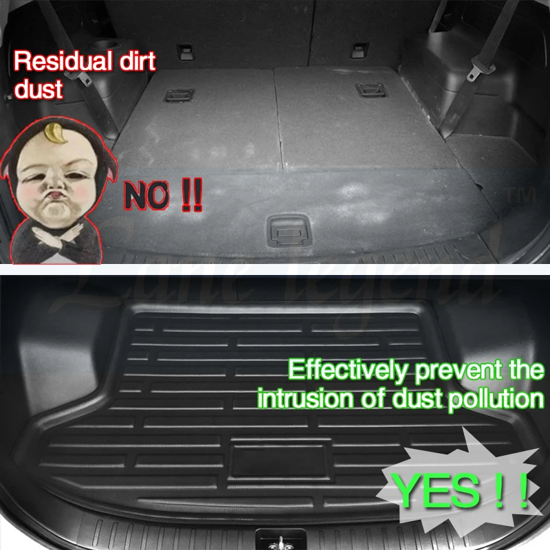 Подкладка для багажника автомобиля коврик напольный поднос грязи Mazda 3 Mazda3 4-Dr Sedan