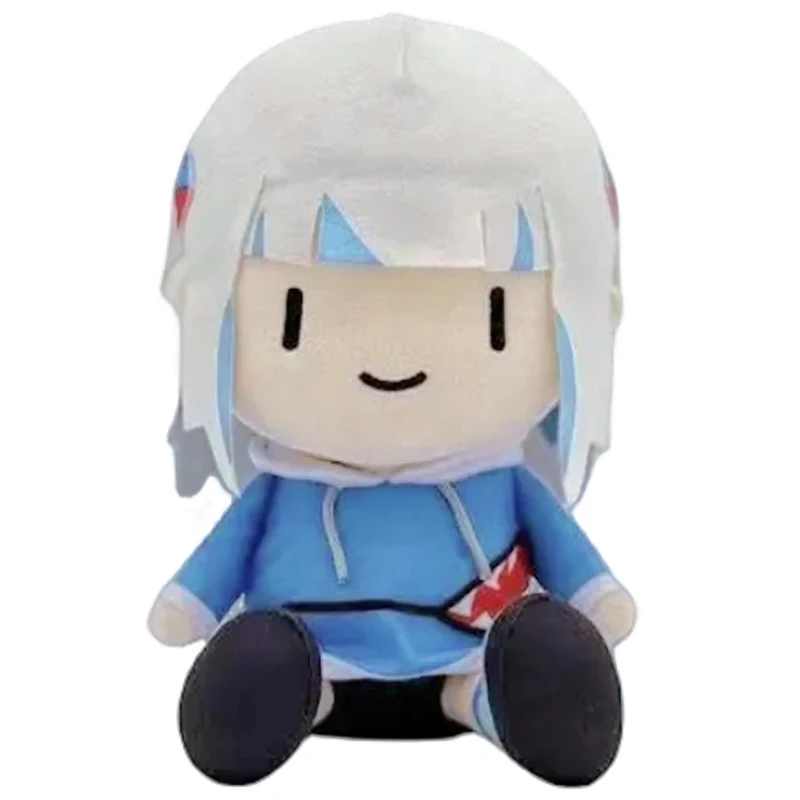Новый милый японский аниме Hololive английский миф на 2-ю годовщину Smol Plushie Gawr Gura
