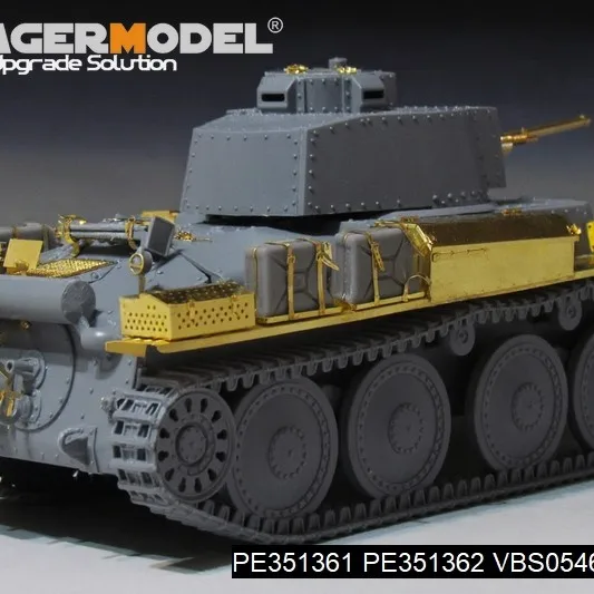 Набор для модернизации Voyager Photo Etched Part 135 PE351361 WWII, немецкий Pz.Kpfw.38(t) Ausf.EF (для DRAGON 6290), танк в комплект не входит. (art.: 3920d8b3e628d) - 3920d8b3e628d