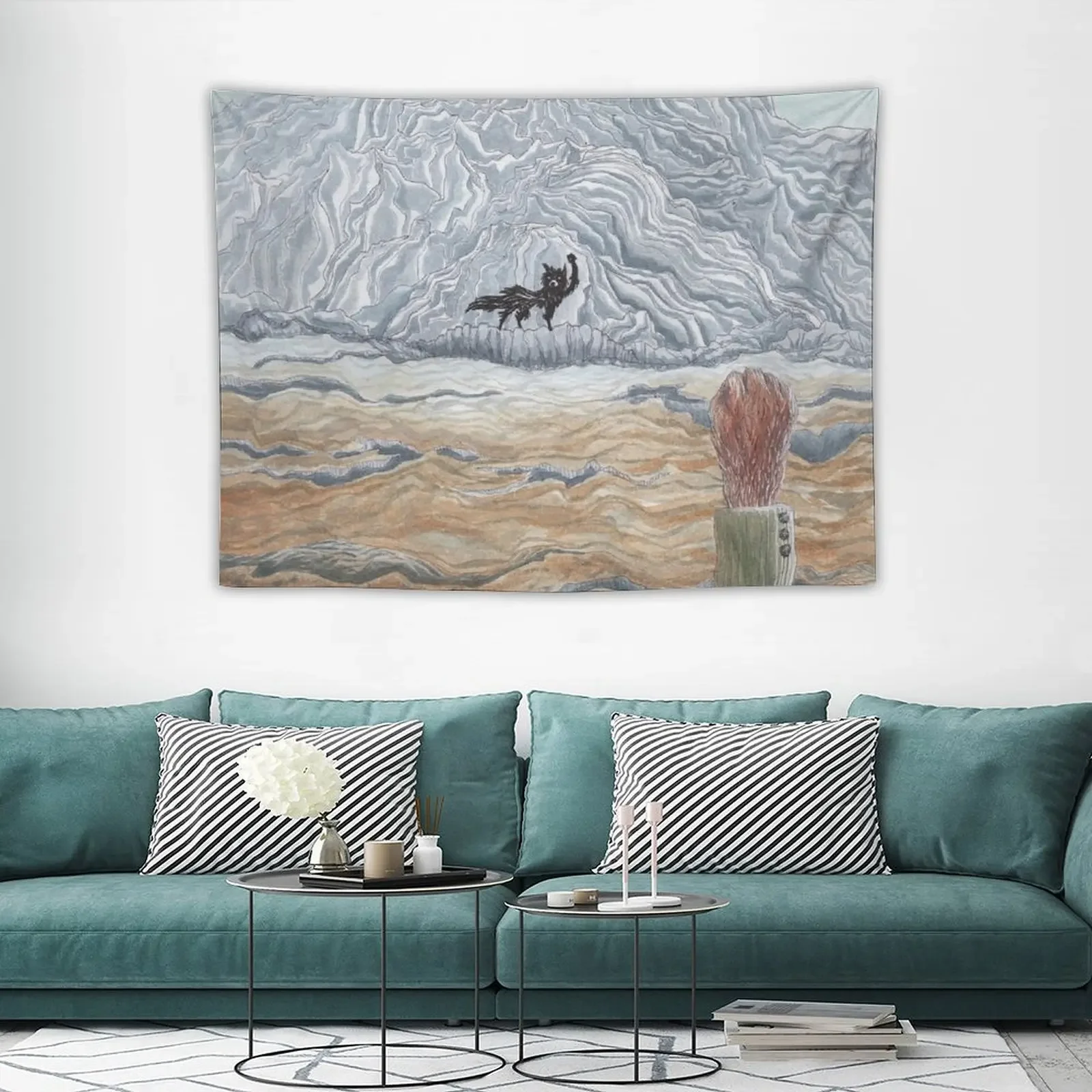 Зимний волк-фантастический мистер Лис от Wes Anderson гобелен украшение для гостиной