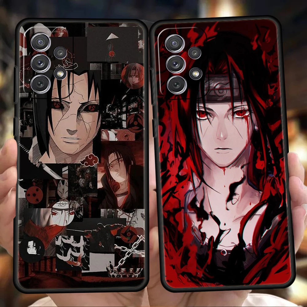 Чехол для телефона Naruto Itachi Samsung Galaxy A51 A71 A32 A52 M31 M21 M22 5G 2021 Note 10 20 A01 A11 A21S A31 A41 мягкий
