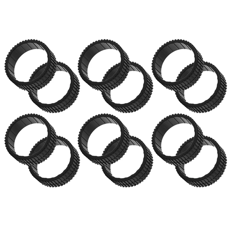 

12Pcs-Anti-Slip-Caster-Wheels-Tire-Rubber-Wheels-Tire-For-Irobot-Braava-380-380T-320-Mint-Plus-4200-4205-5200-5200C-Tires