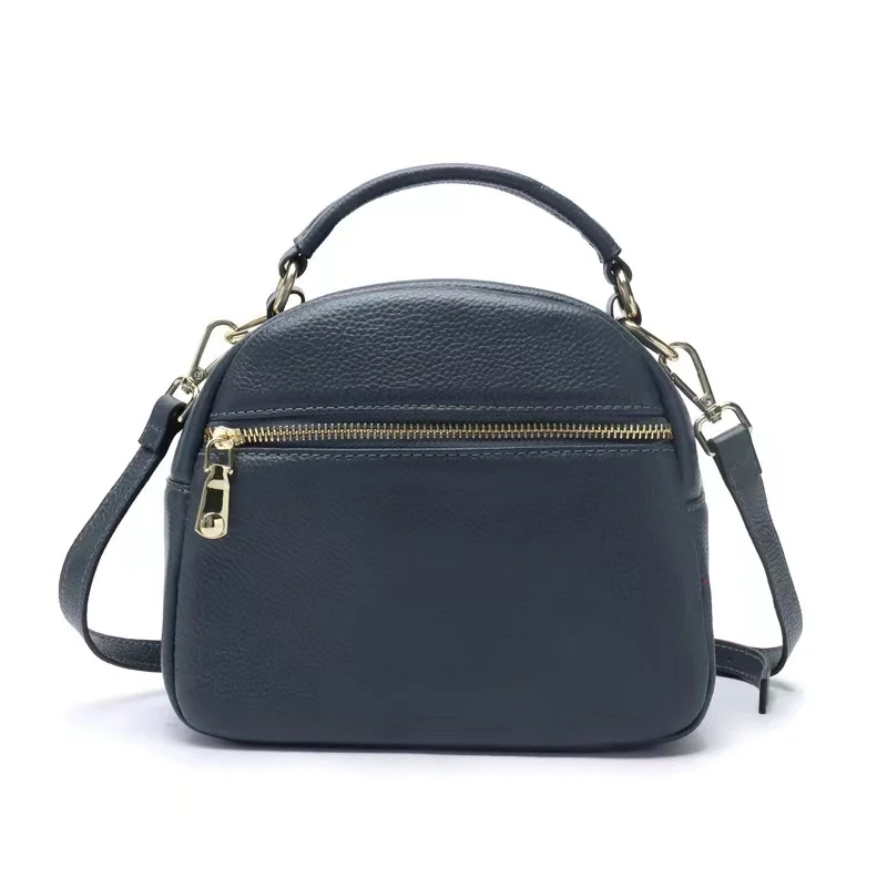 Модная простая сумка-мессенджер из натуральной кожи новая Универсальная