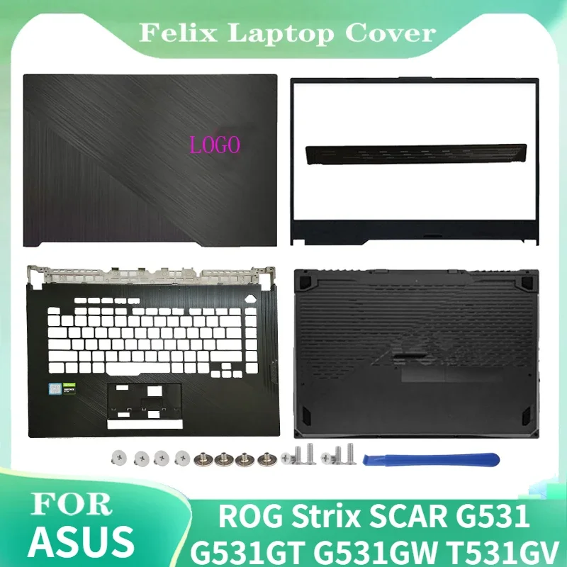 Новинка для ASUS ROG Strix SCAR G531 G531GT G531GW T531GV задняя крышка ЖК-дисплея передняя панель