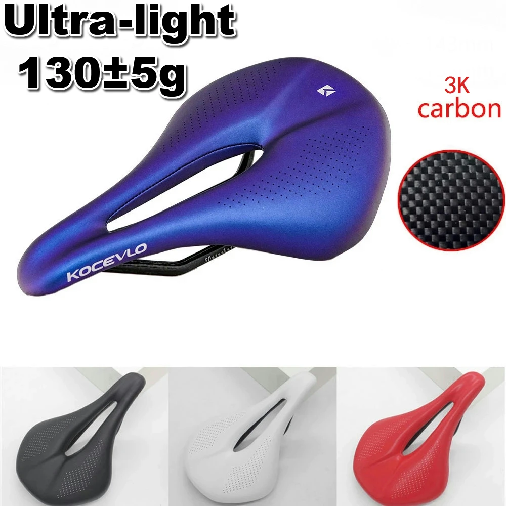 Pu+carbon fiber saddle road mtb mountain bike bicycle saddle for man cycling saddle trail comfort races seat red white