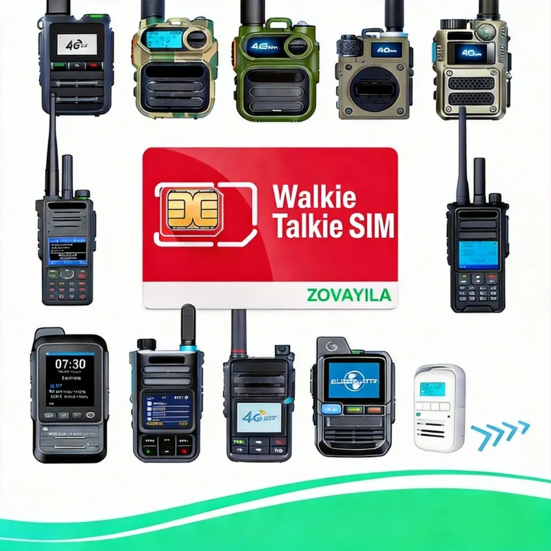 Фото Сим-карта для раций, без контракта, 2G/3G, 3 размера SIM, 300 МБ/30 дней для M2M PTT раций BQ-889, ZOVAGOLO AFRICA №2
