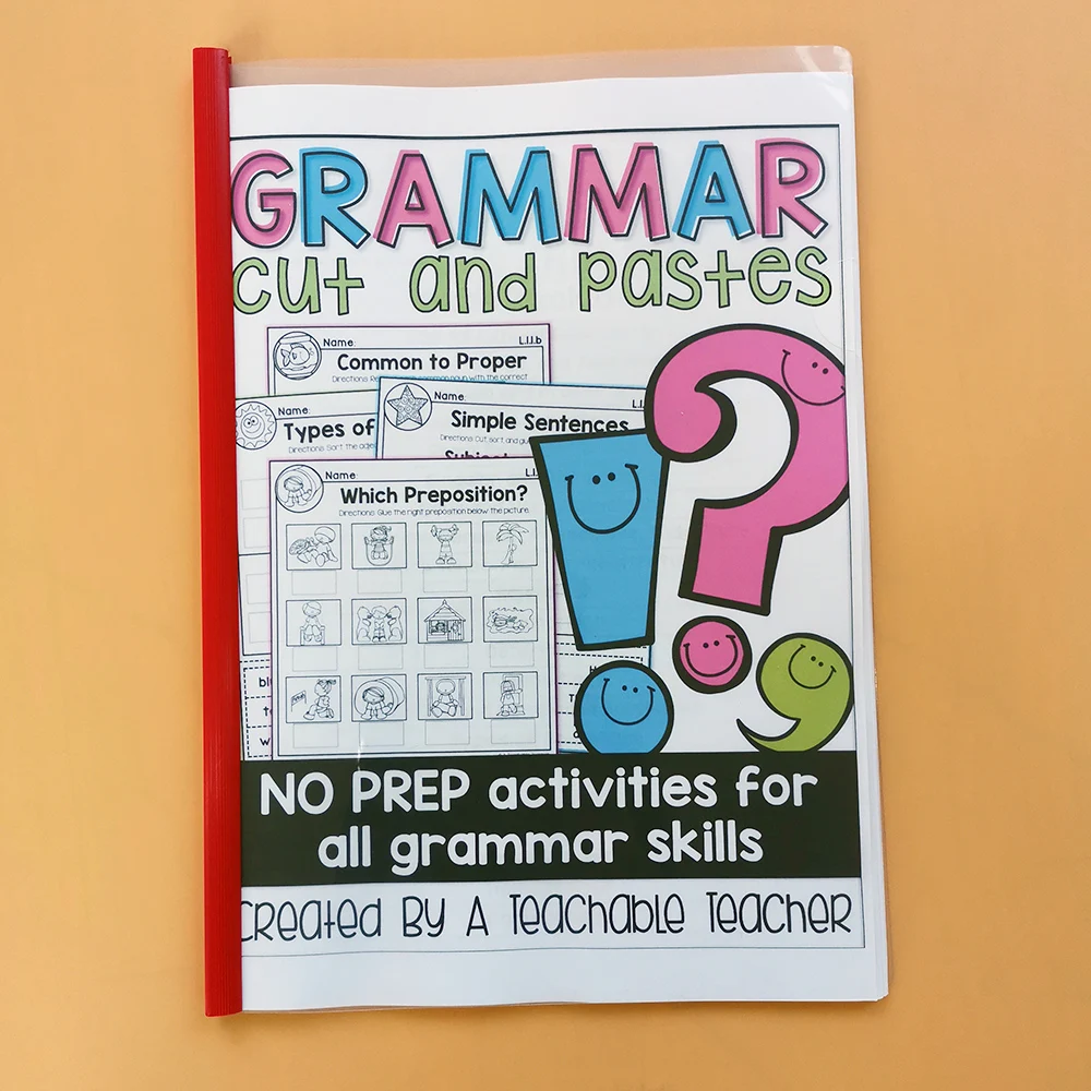 

Учебник для обучения английской грамматике, вырезание и наклеивание, обучающая тренировочная книга для детей, классные обучающие игрушки