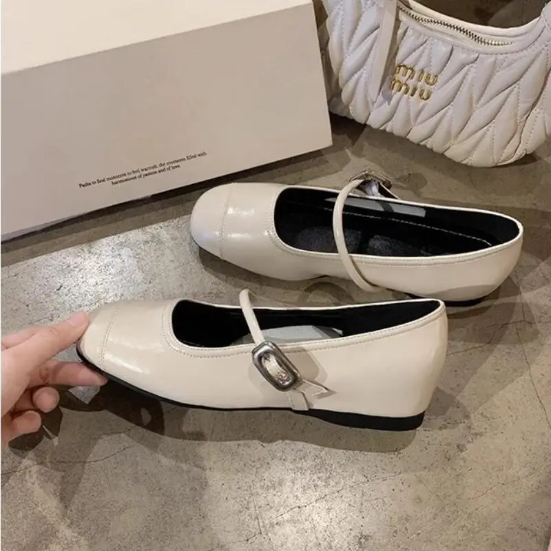 Женские туфли мэри джейн на среднем каблуке модные дизайнерские туфли-лодочки с