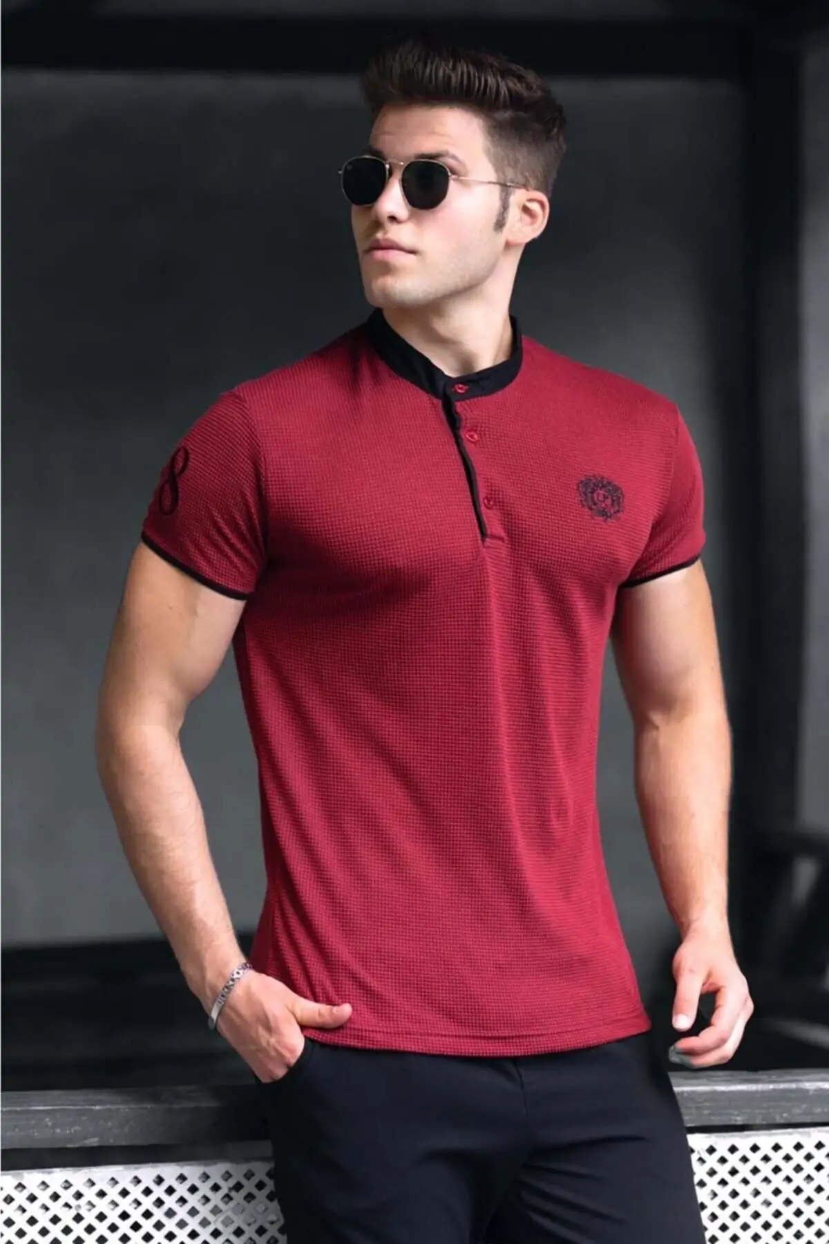 

Judge Colar Men's T-Shirts Bordeaux Men's T-Shirts Sport Stylish 2021