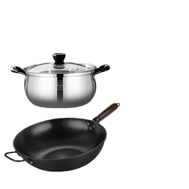 

Mordern Food Cooking Pots Set Cookware Rice Cooker Dinner Pots And Pans Set Gas Stove Tableware Tencere Setleri Kitchen Things