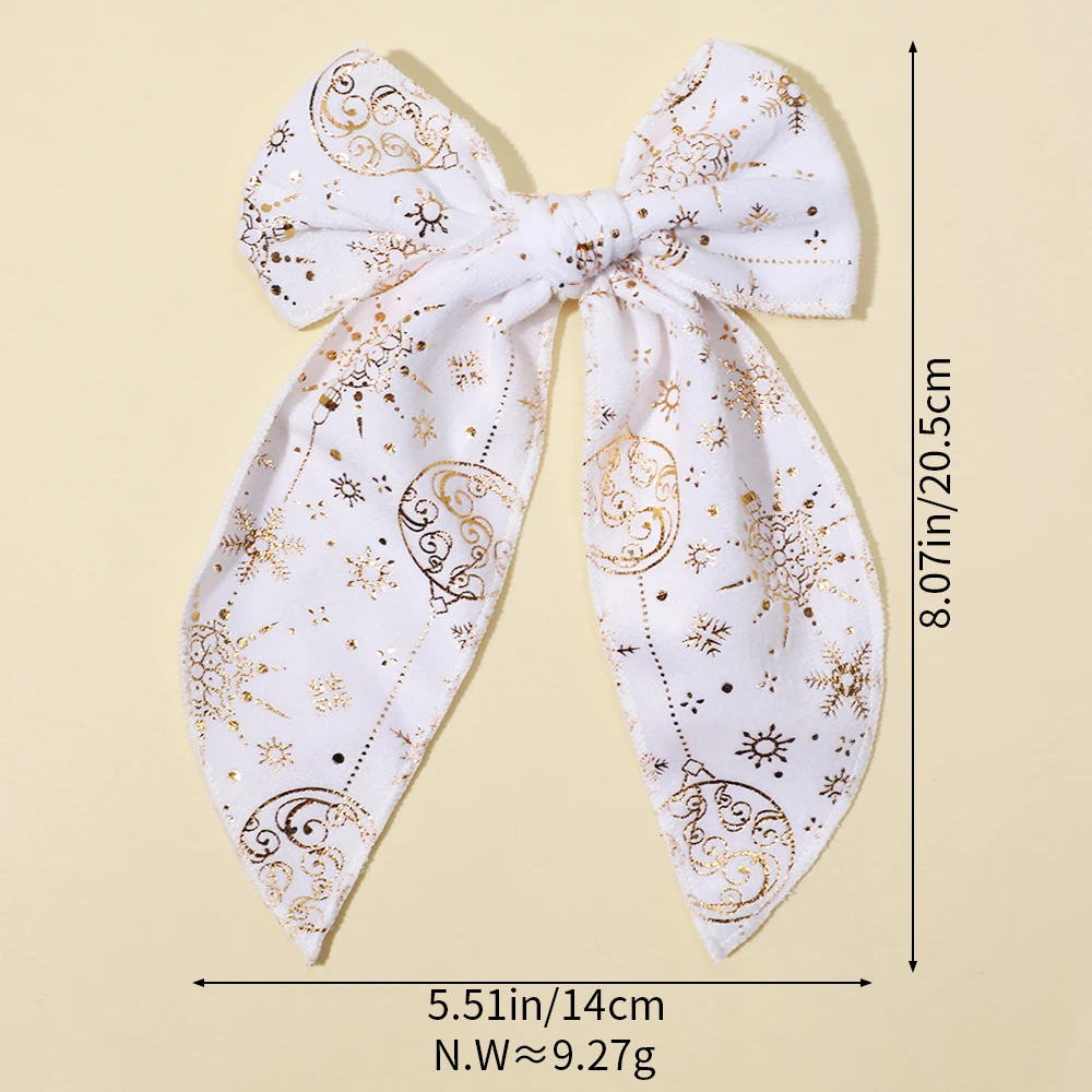 Бархатный галстук-бабочка с милым принтом