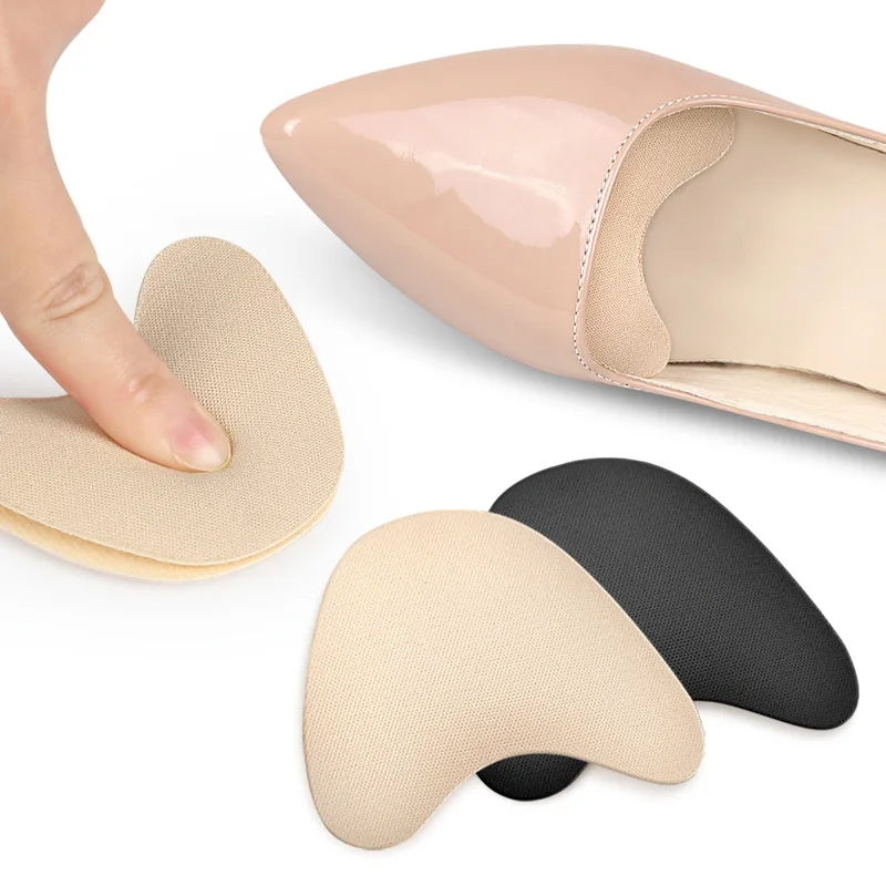 

1 Pair Front Sole Cushioned Heels Soft, Non-slip, Shock Absorbent Toe Half Size Pad Comfortable, Anti-wear, Adjustable Size Pad