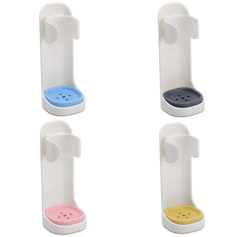 

Plastic Electric Toothbrush Holder Wall-Mounted Tooth Brush Rack Space Saving Storage Shelf Bathroom Accessories