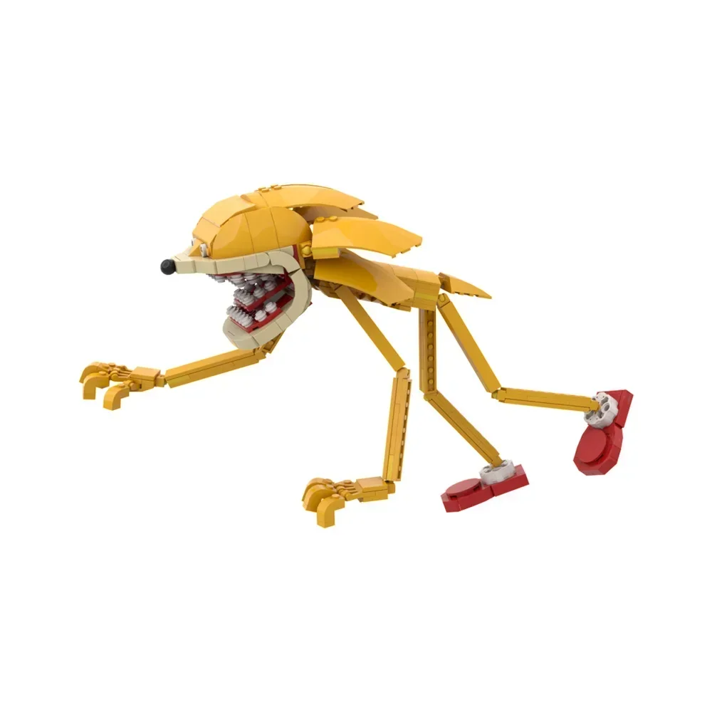 Gobricks MOC Синий Ежик Соника Строительные Блоки Модель Ужасы Игра Синий Ежик Фигурка Сборка Кирпичи Подарок на Хэллоуин (art.: 3920cbeca211f) - 3920cbeca211f