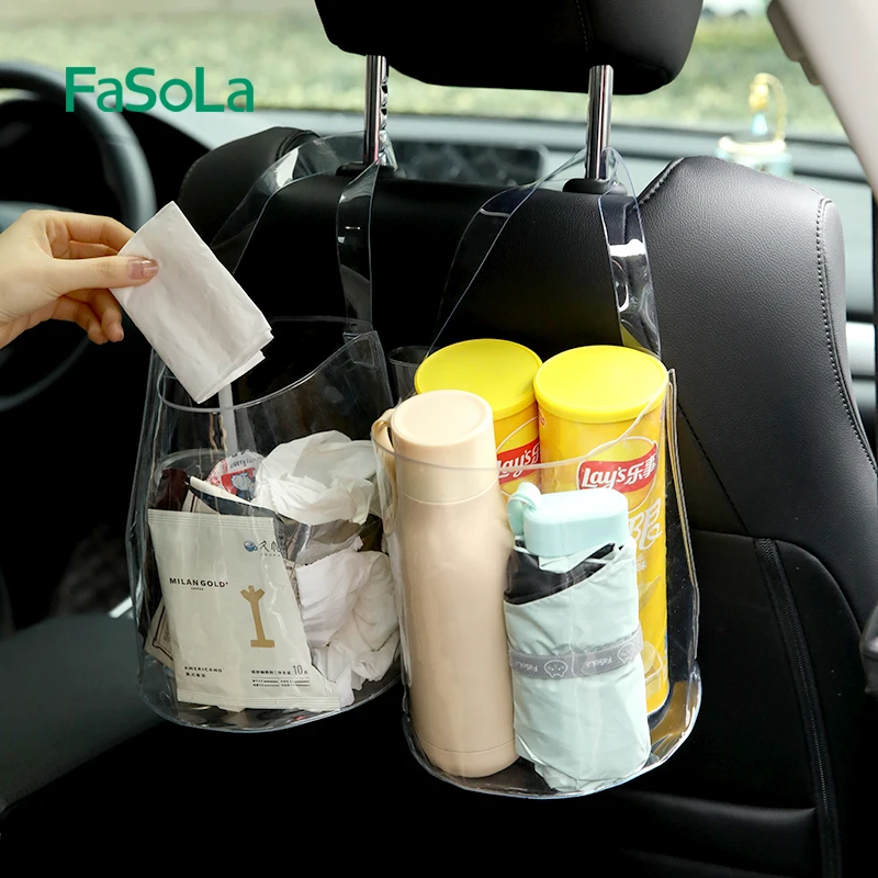 FaSoLa Складная мусорная корзина для автомобиля карман хранения водонепроницаемая