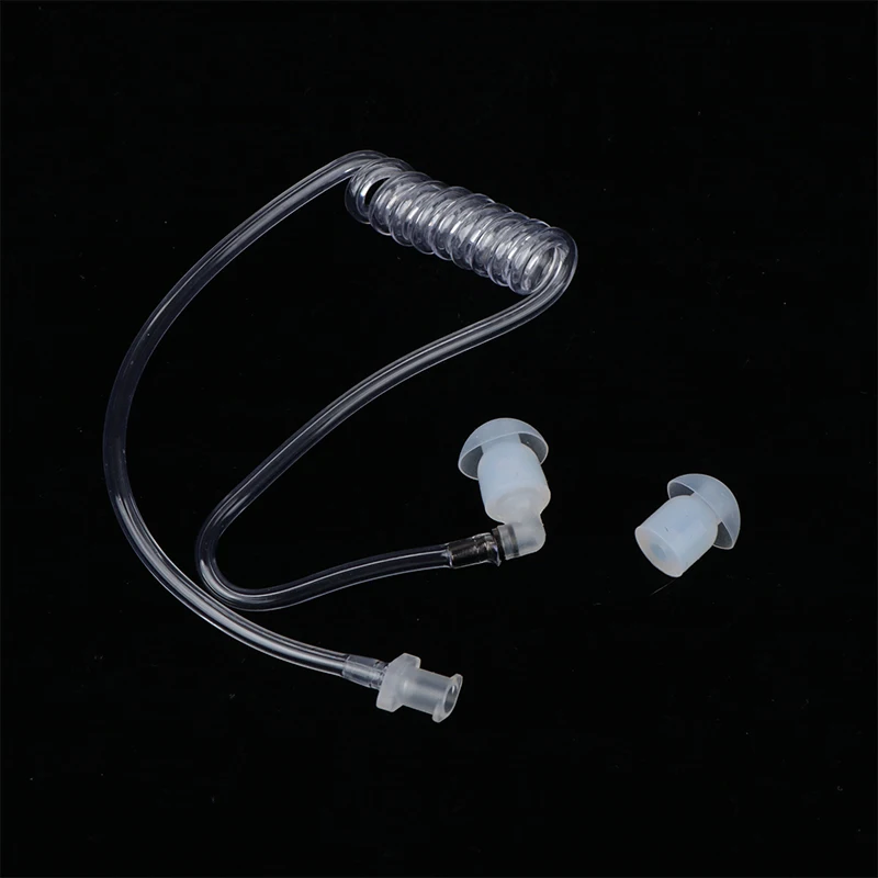

Earphone Transparent Coil Acoustic Air Tube Earplug For Two-Way Radio Walkie Talkie Earpiece Headset Accessories
