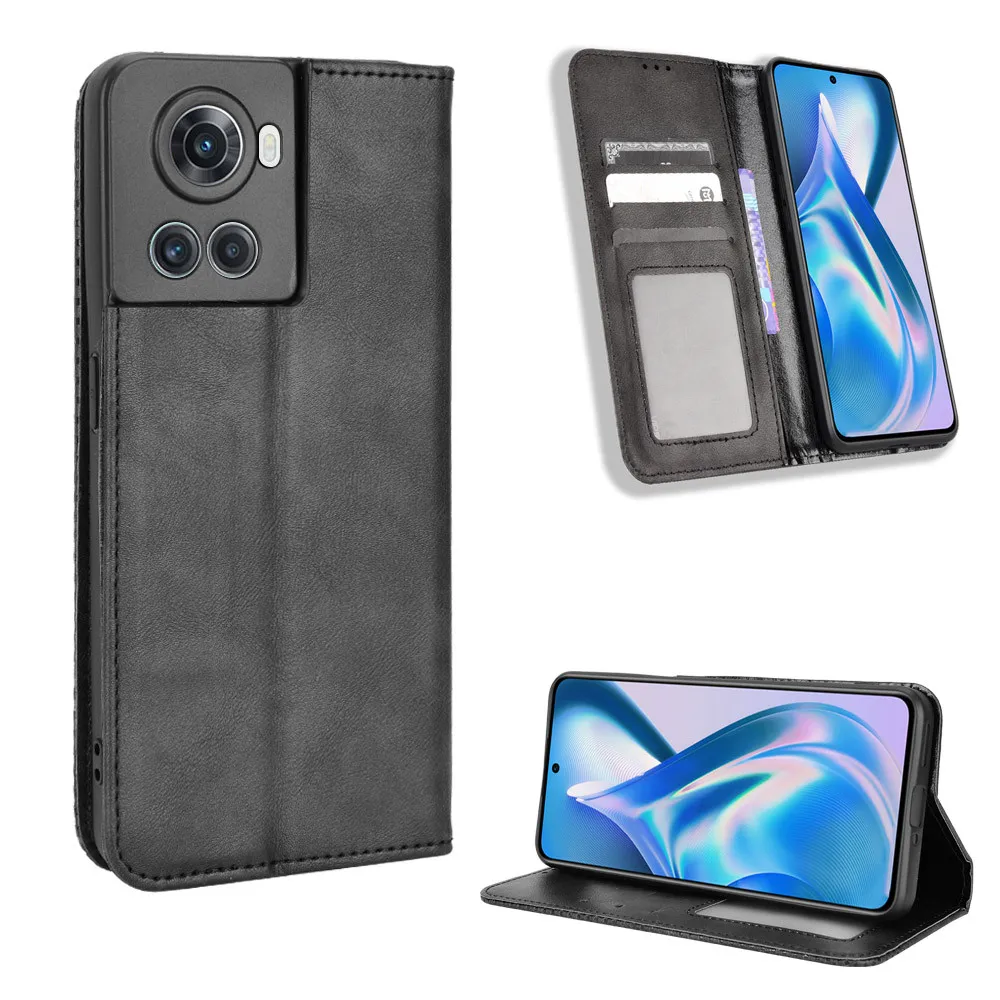 

For OnePlus ACE 5G Flip Case Luxury PU Leather Wallet Magnetic Auto Closed Full Cover For OnePlus 10R 10 R OnePlus10R Phone Bags
